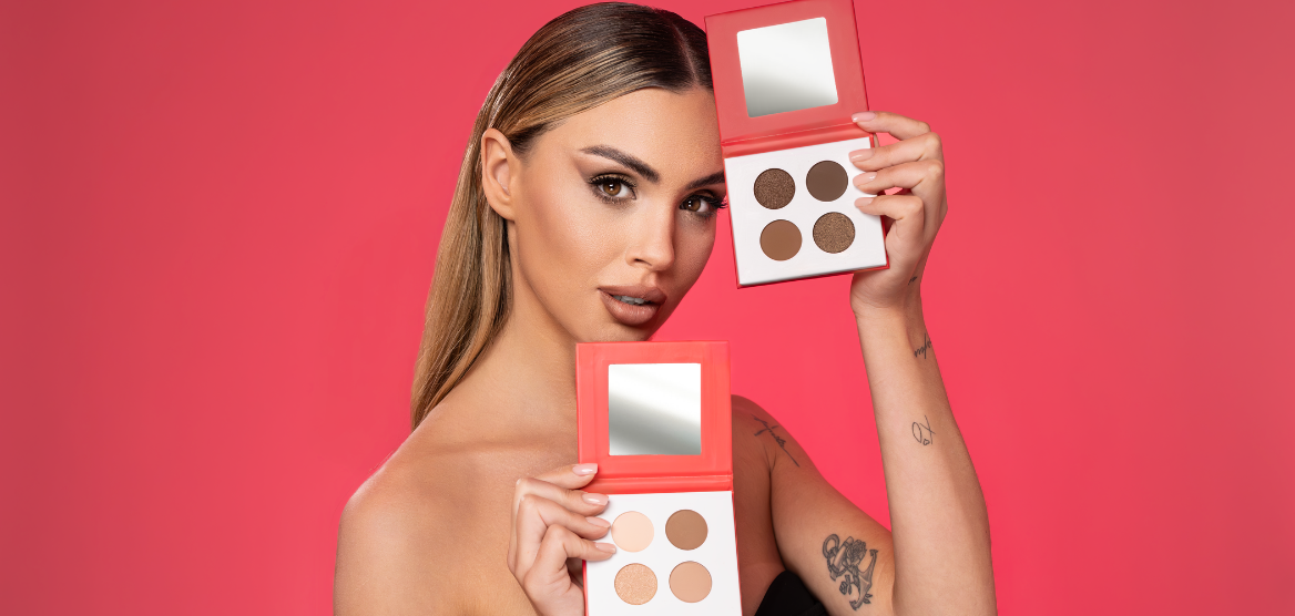 Nowe palety cieni do oczu od IBRA Makeup: Dreamy Girl i Passion Girl!