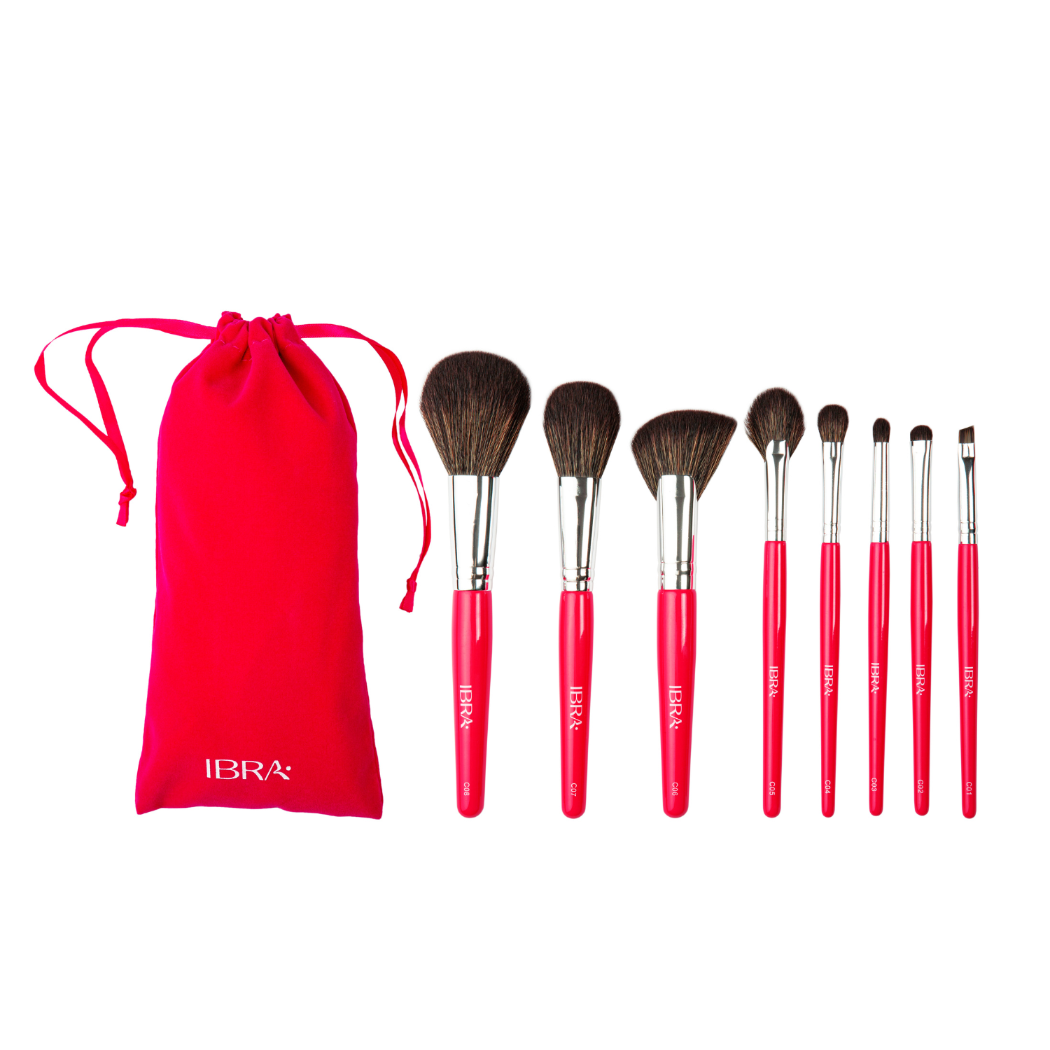 Zestaw pędzli do makijażu Candy IBRA Makeup