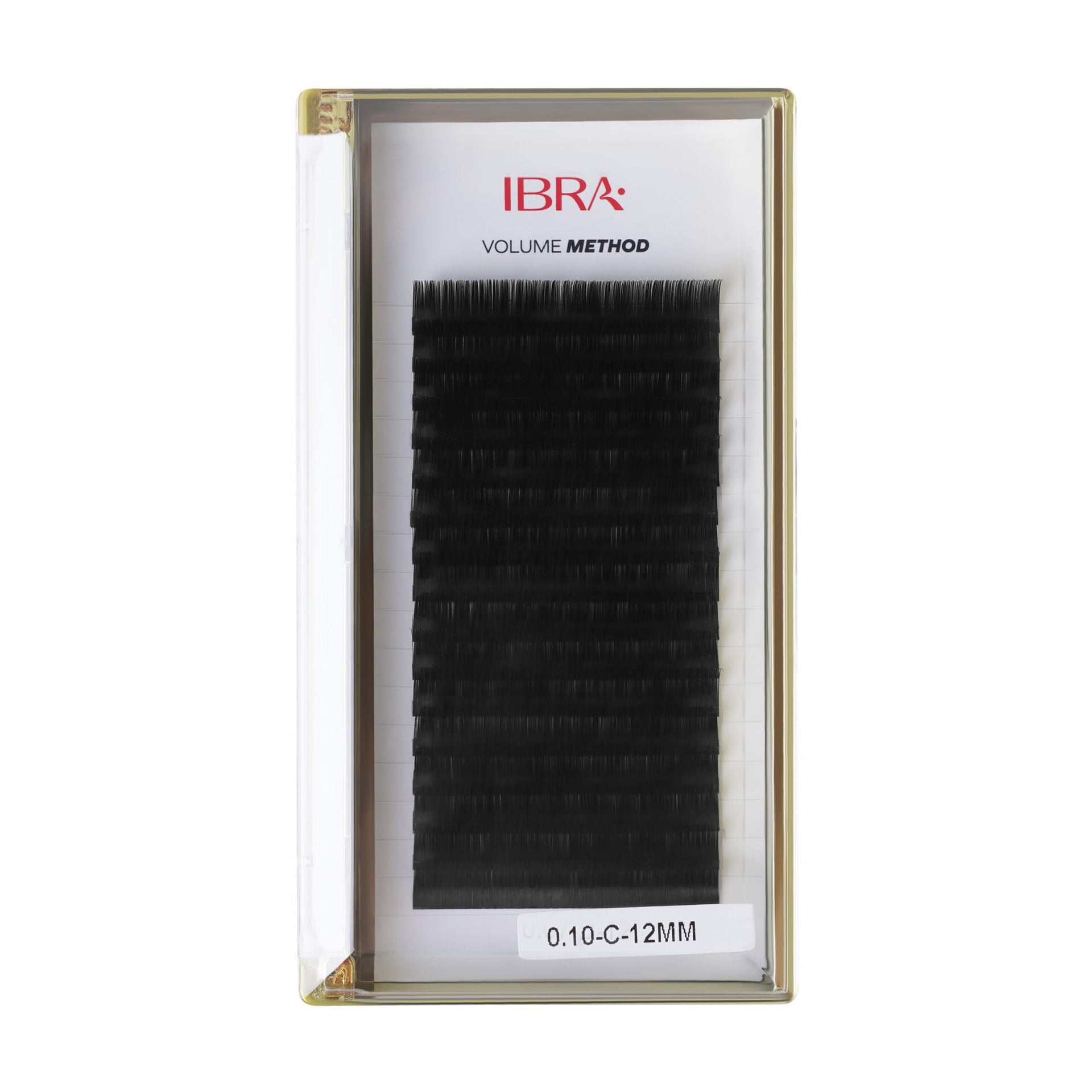 Volumen Methode Wimpern 0.10 C 12MM IBRA Makeup