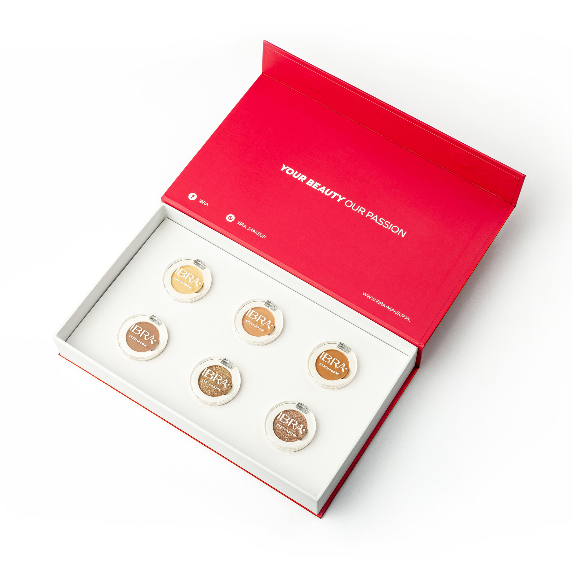 Set di ombretti Basic Choice di IBRA Makeup