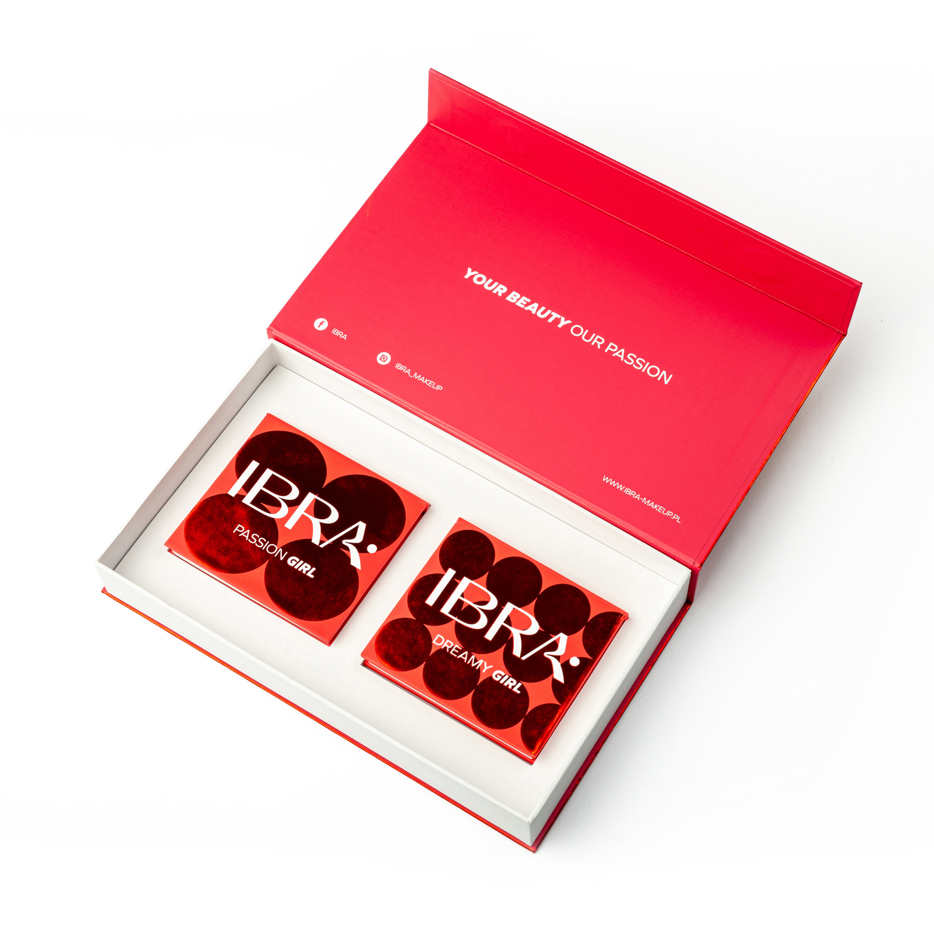 Set di palette per occhi Dreamy and Passion Girl di IBRA Makeup