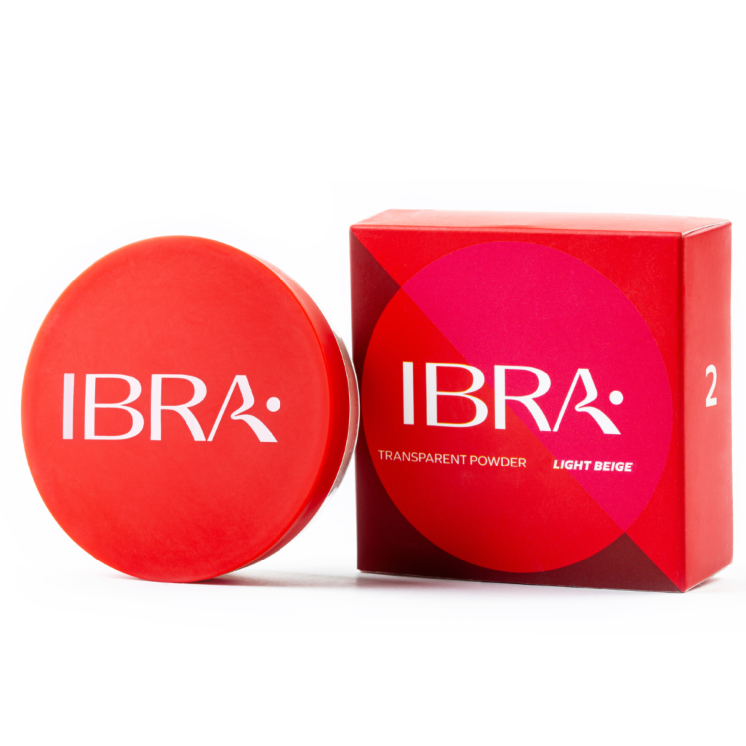Loose transparent powder Ibra Makeup No 2