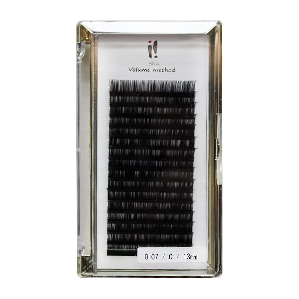 Volumen Methode Wimpern 0.07 C 13MM IBRA Makeup