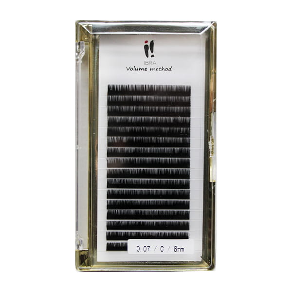Volumen Methode Wimpern 0.07 C 8MM IBRA Makeup
