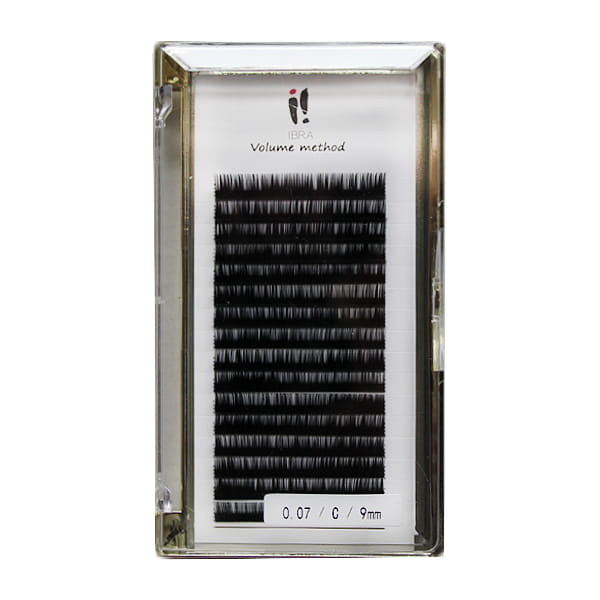 Volumen Methode Wimpern 0.07 C 9MM IBRA Makeup