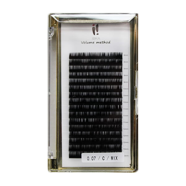 Volumen Methode Wimpern 0.07 C MIX IBRA Makeup
