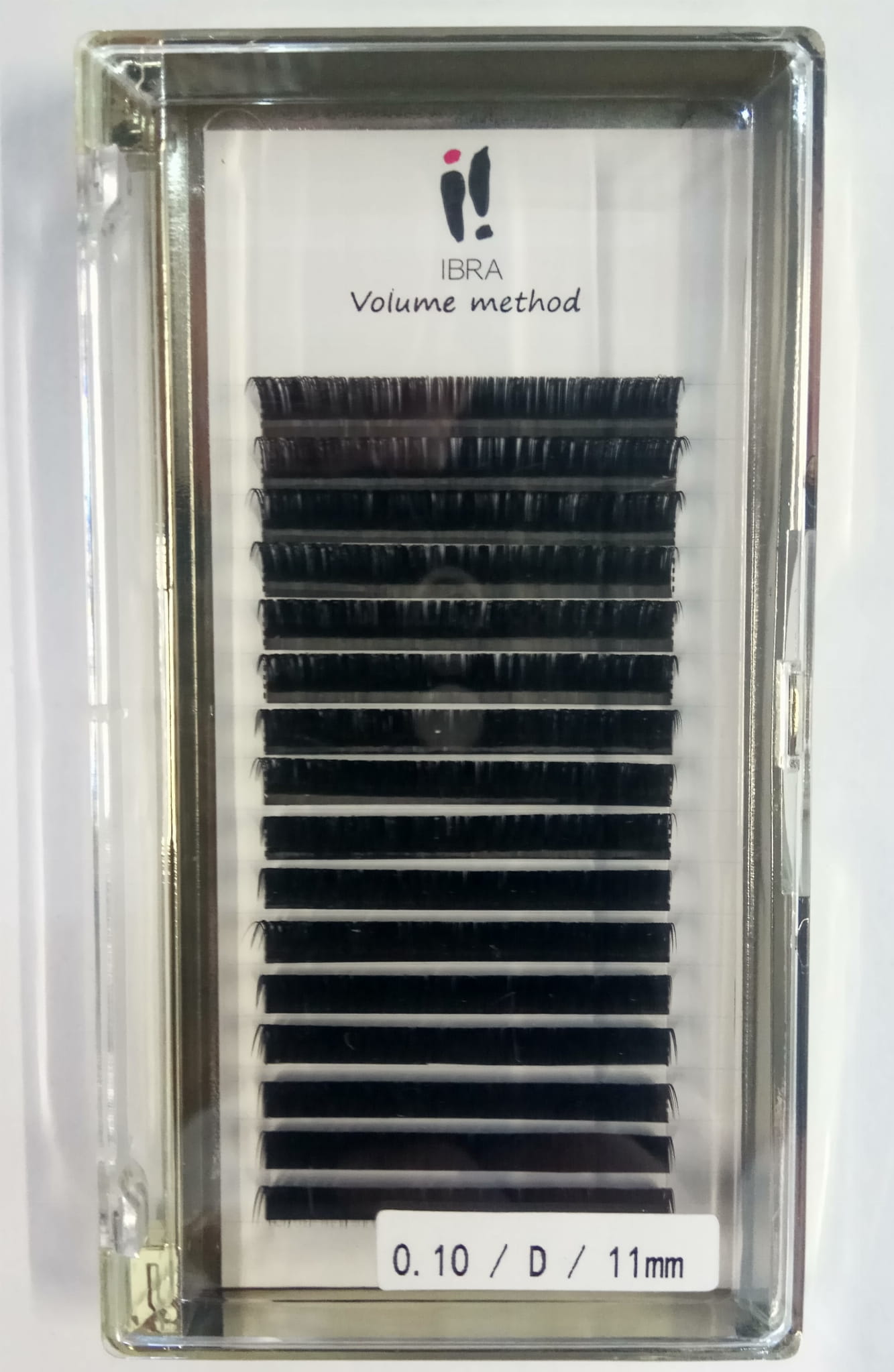 Volumen Methode Wimpern 0.10 D 11mm IBRA Makeup