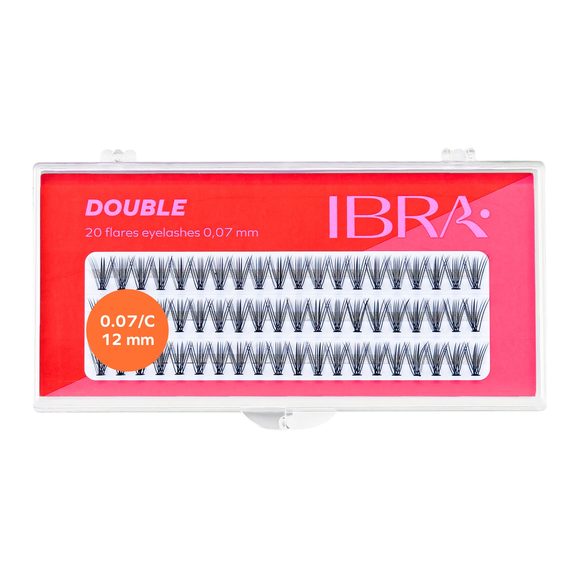 IBRA Makeup Doppelte 12mm Wimpernbüschel