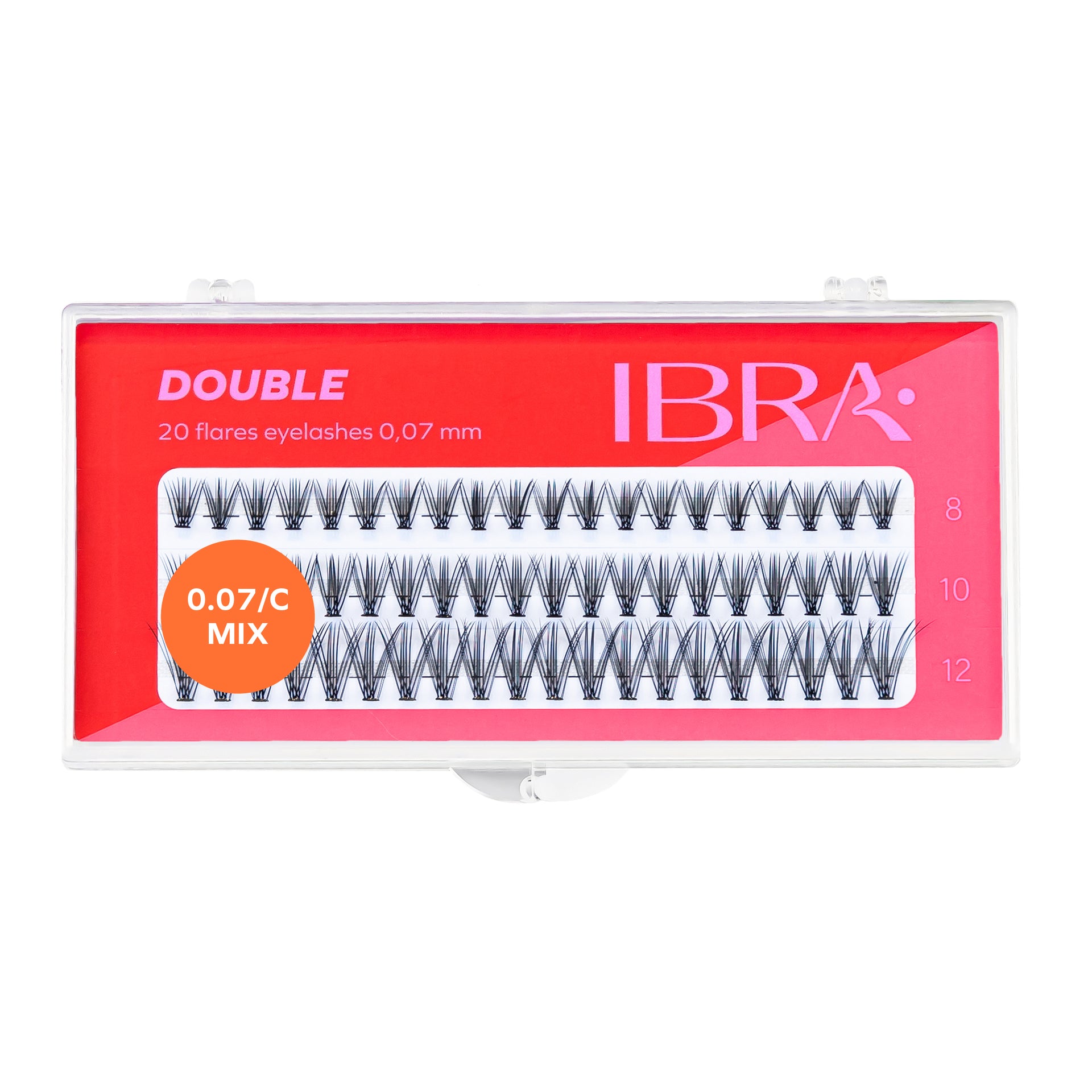 IBRA Makeup Double MIX Wimpernbüschel