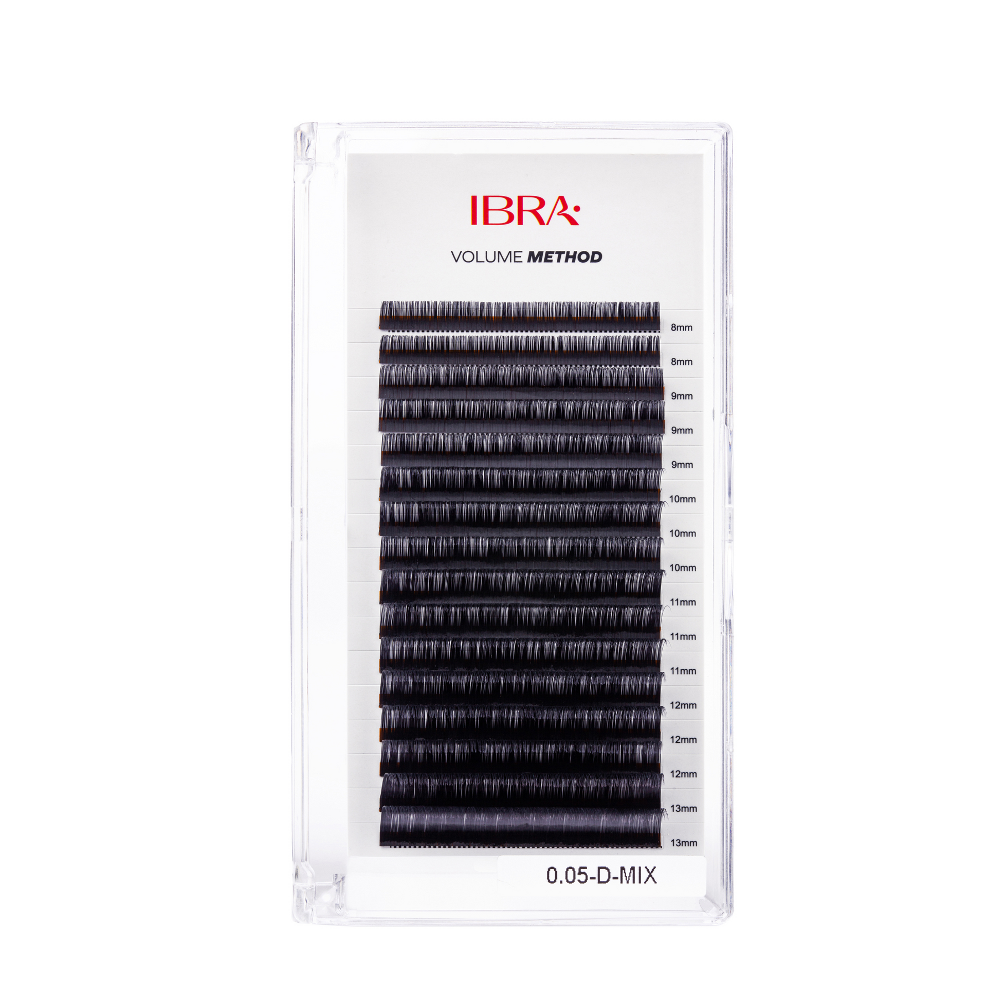 Metodo volume ciglia 0,05 D MIX IBRA Makeup