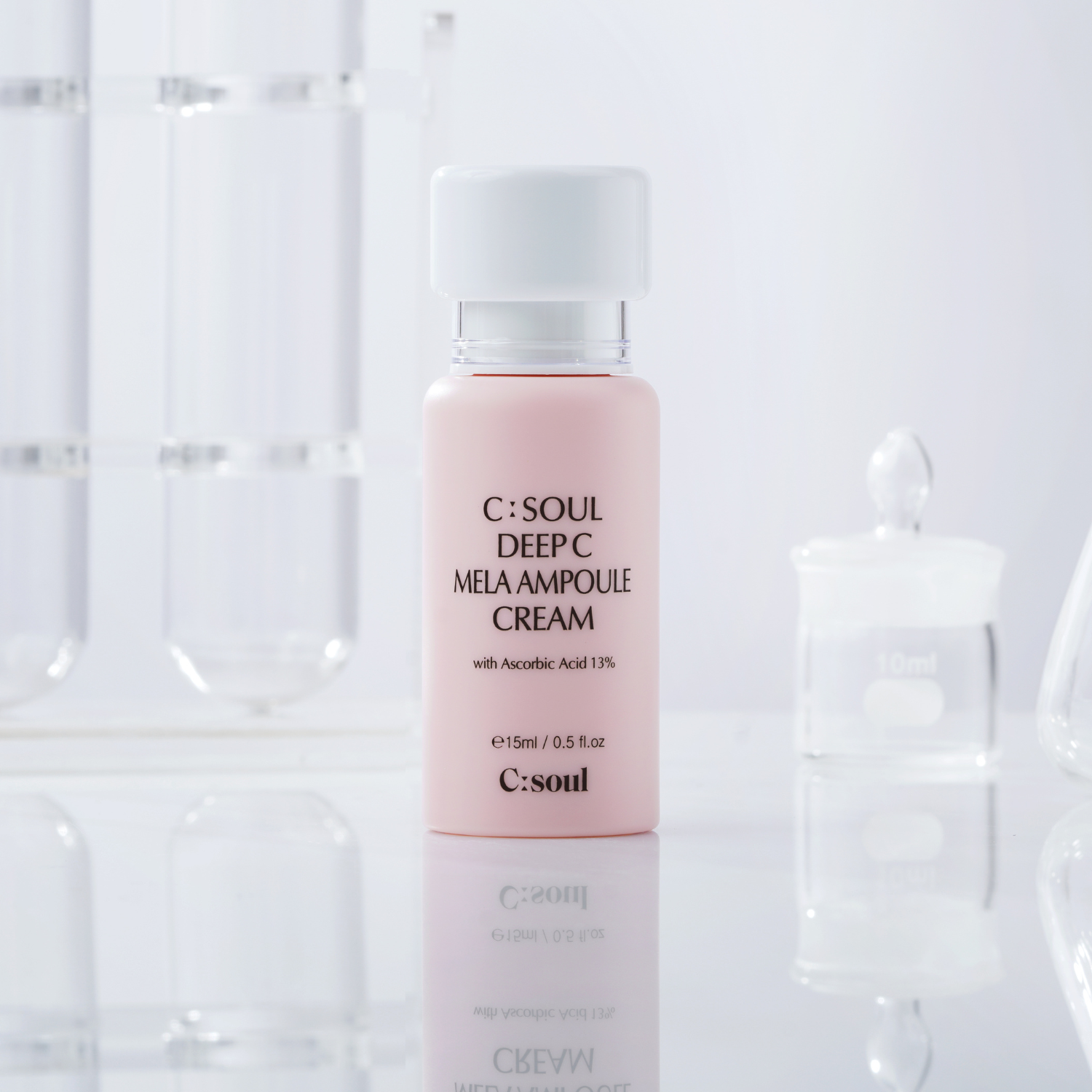 Deep C Mela Ampoule Cream Nawilżający Krem-Serum Antyoksydacyjne do twarzy C:Soul