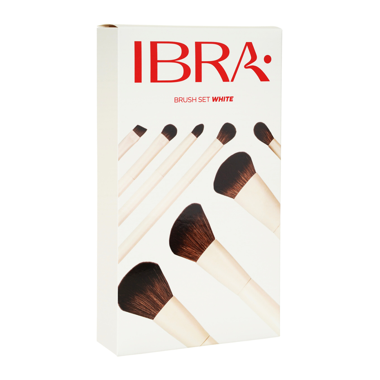 Zestaw pędzli do makijażu White IBRA Makeup