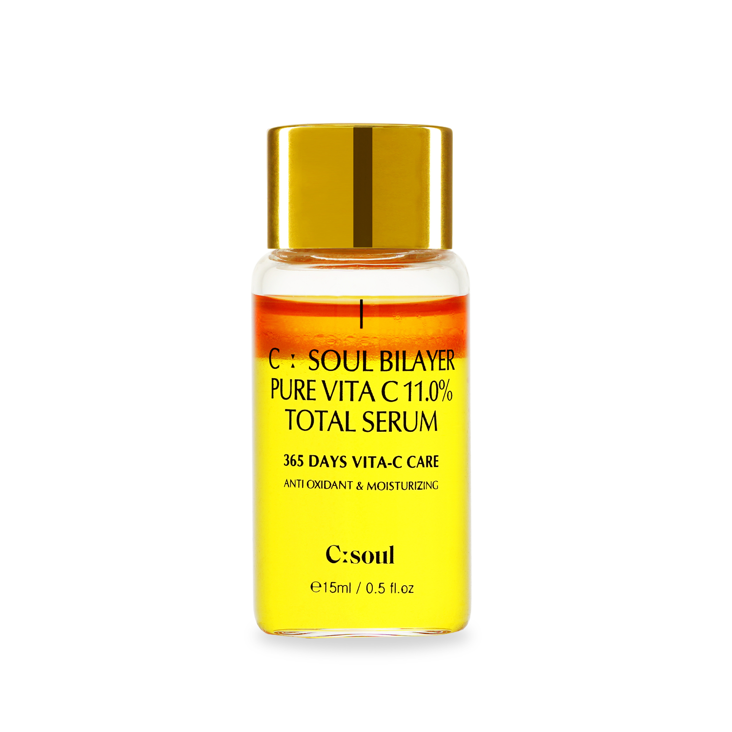 Bilayer Pure Vita C 11% Total Serum Nawilżające Serum Antyoksydacyjne do twarzy C:Soul