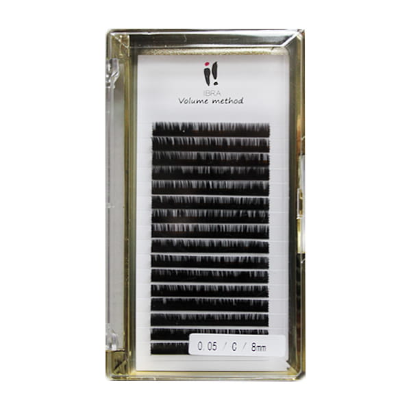 Volumen Methode Wimpern 0.05 C 8MM IBRA Makeup