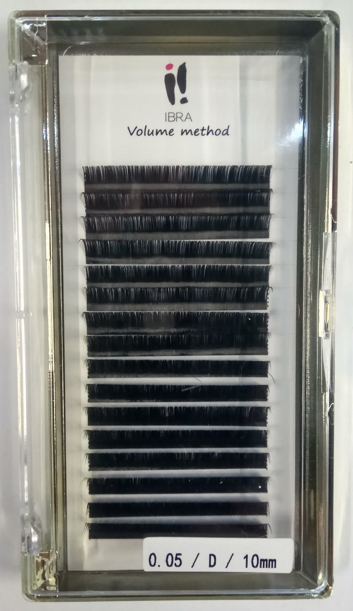 Volumen Methode Wimpern 0.05 D 10MM IBRA Makeup