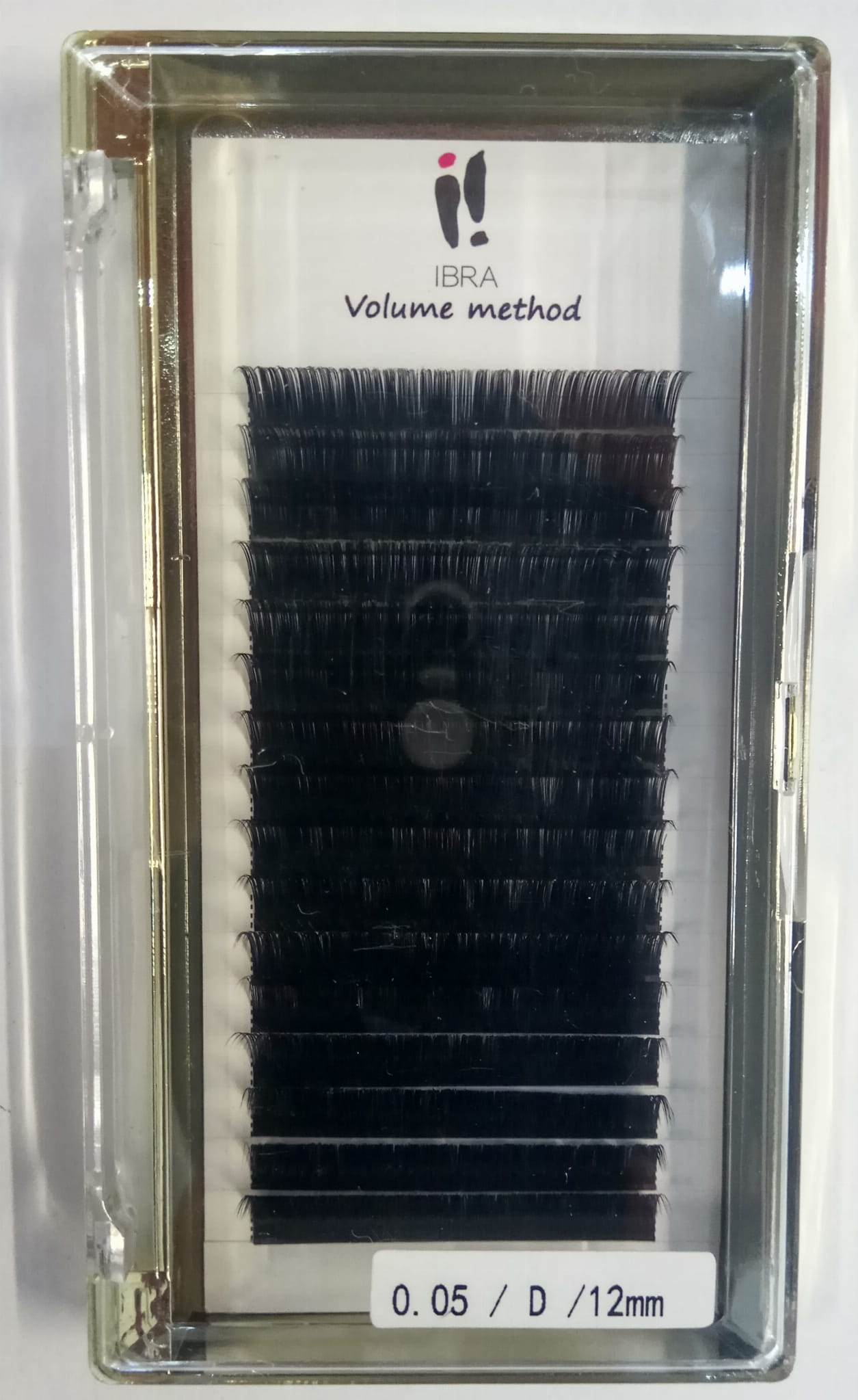 Volumen Methode Wimpern 0.05 D 12MM IBRA Makeup
