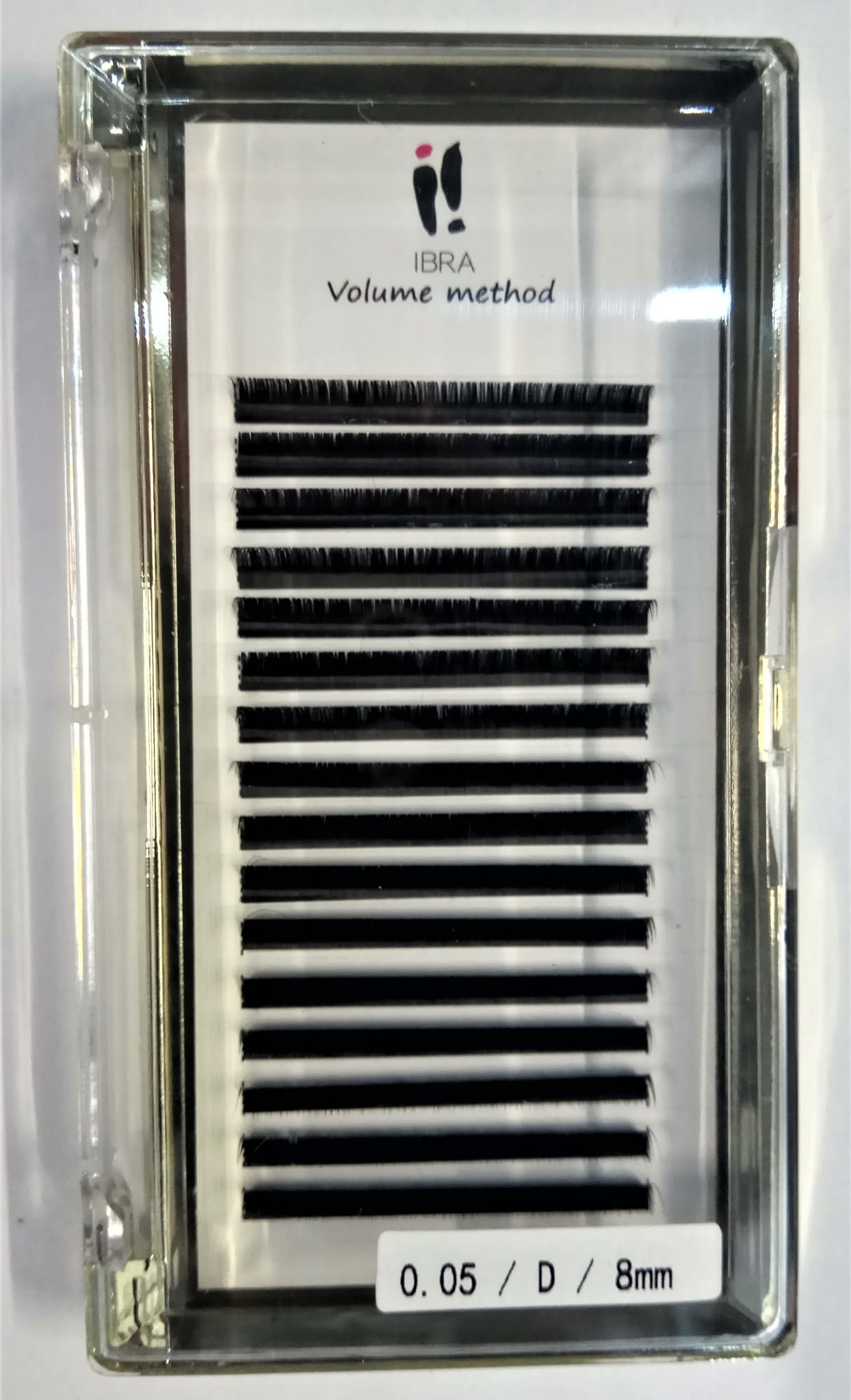 Volumen Methode Wimpern 0.05 D 8MM IBRA Makeup