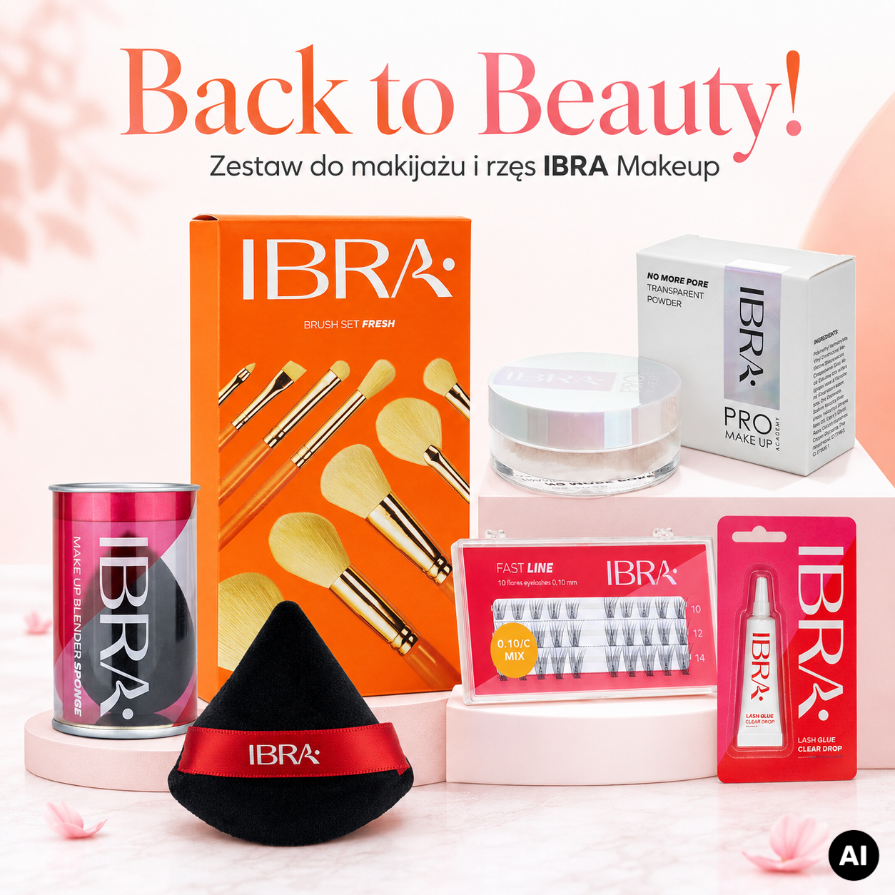 Back to Beauty! Zestaw IBRA Makeup