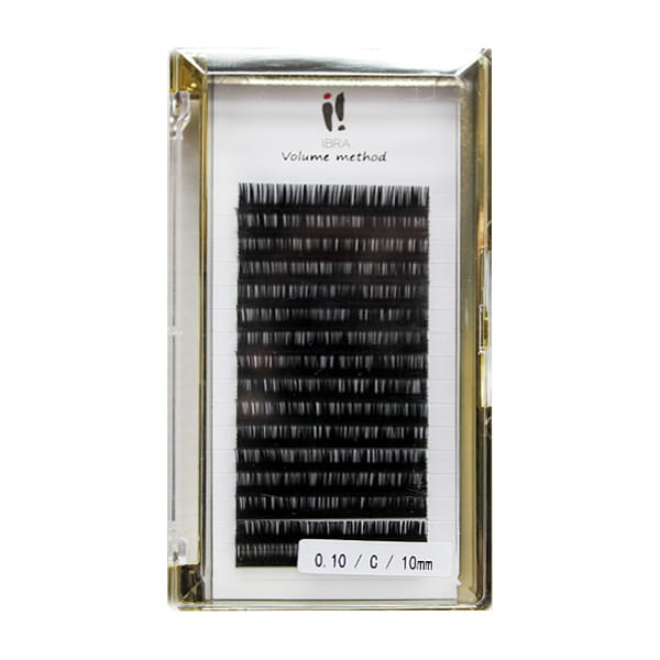 Volumen Methode Wimpern 0.10 C 10MM IBRA Makeup