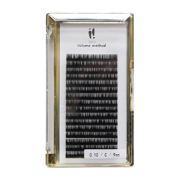 Volumen Methode Wimpern 0.10 C 9MM IBRA Makeup