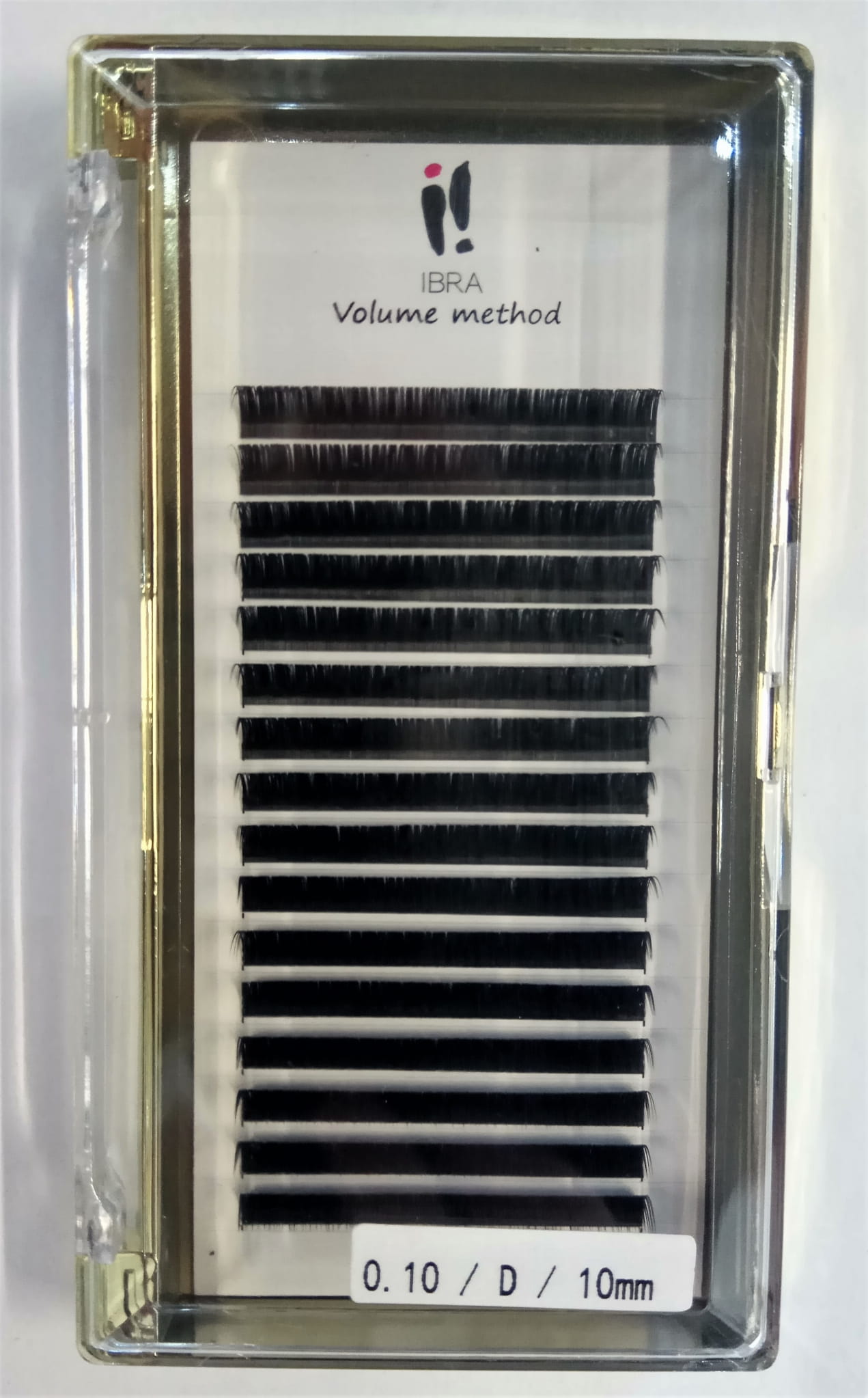 Volumen Methode Wimpern 0.10 D 10mm IBRA Makeup