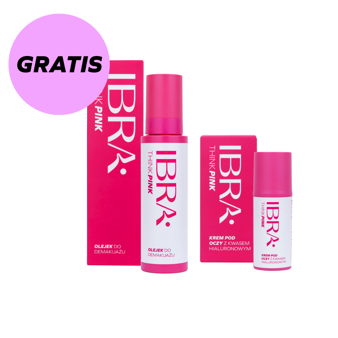 Hyaluronsäure Augencreme 30ml Think Pink IBRA Makeup