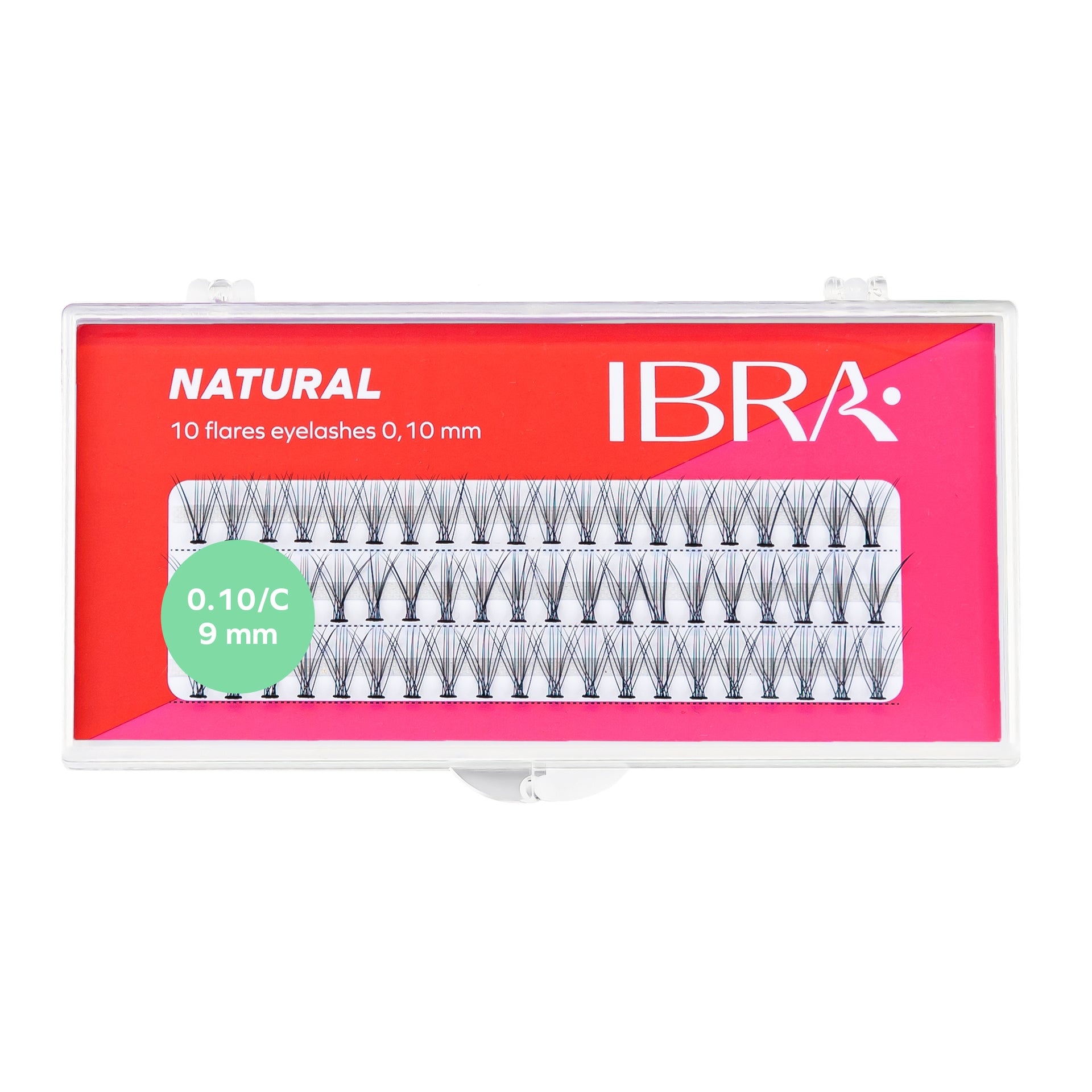 IBRA Makeup Natürliche 9mm Wimpernbüschel