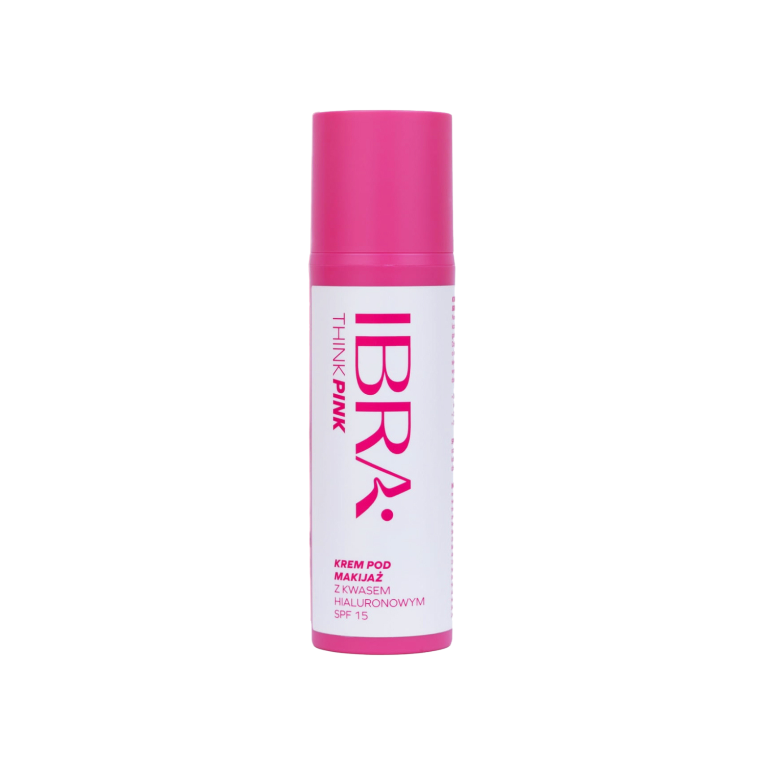 Crema per il trucco all'acido ialuronico SPF 15 50ml Think Pink IBRA Makeup