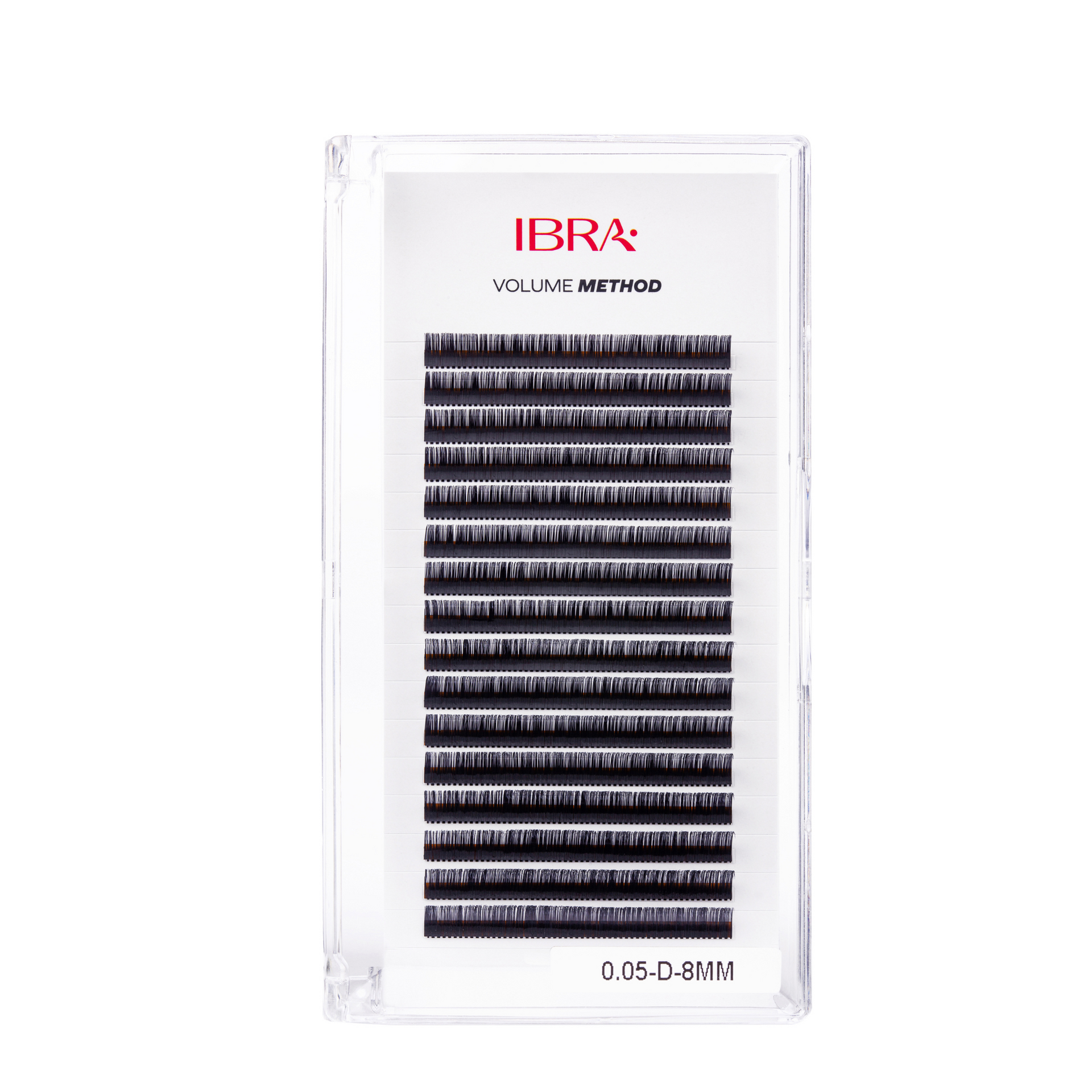 Metodo volume ciglia 0,05 D 8MM IBRA Makeup