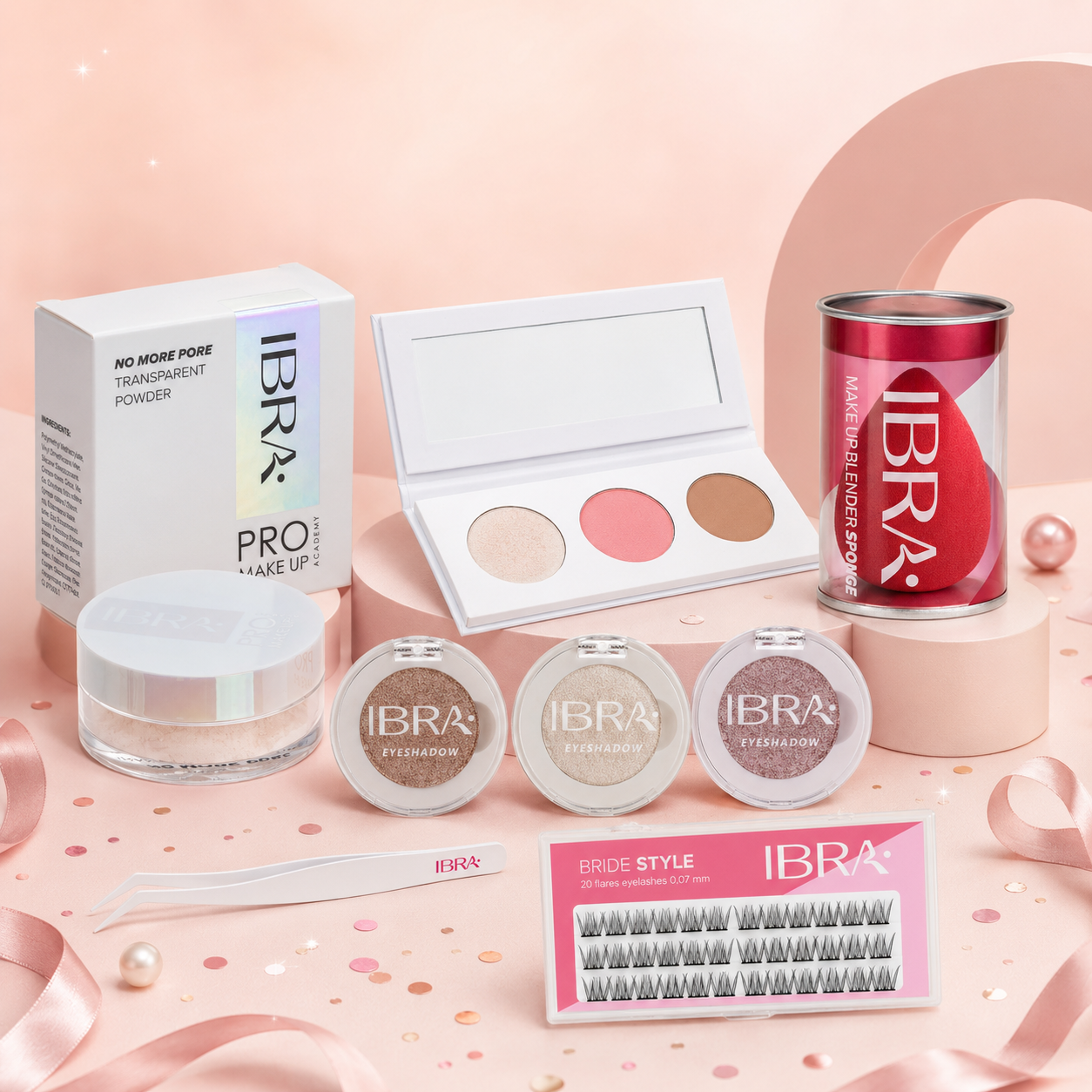 Zestaw urodzinowy "Pro Glam" IBRA Makeup