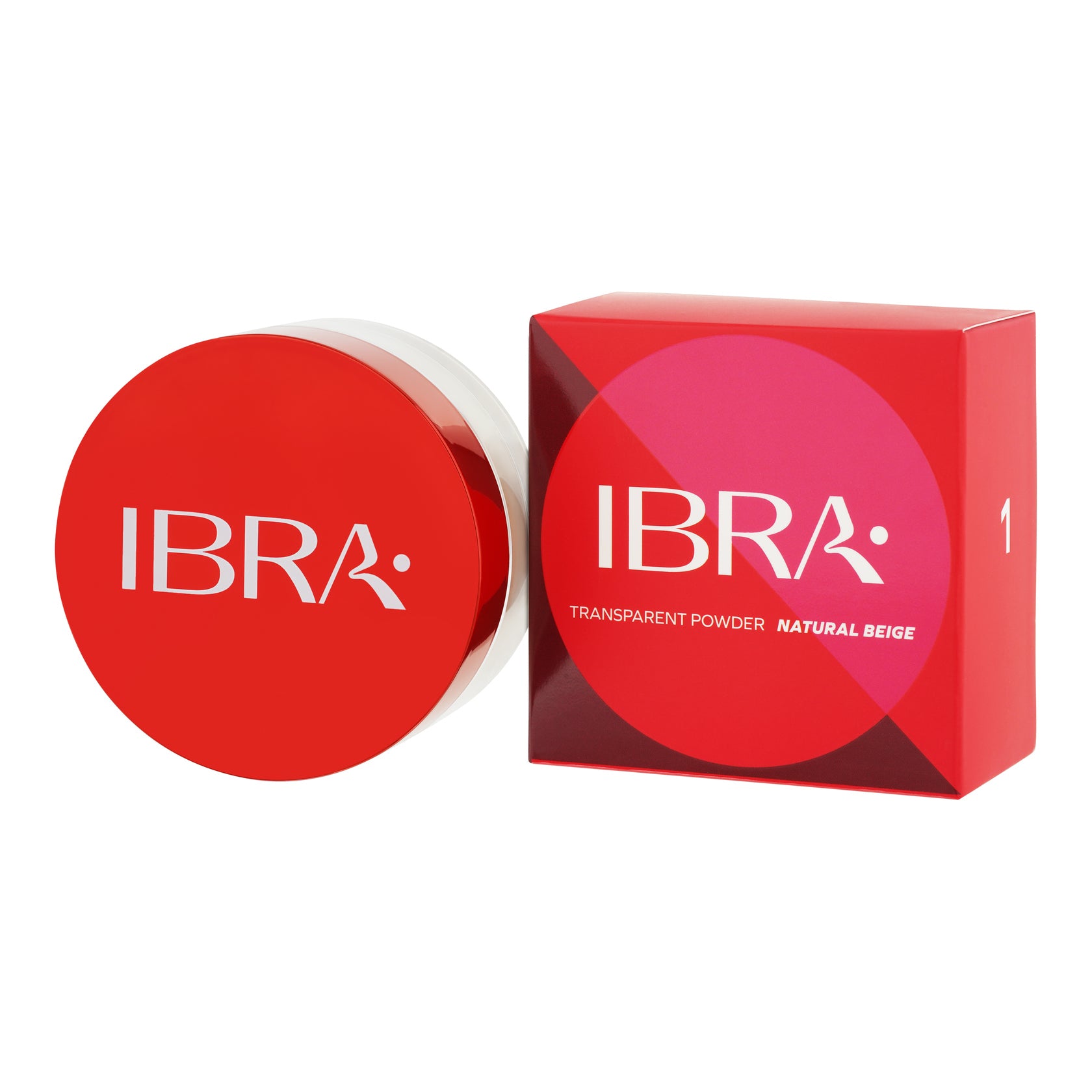 Loose transparent powder Ibra Makeup No 1
