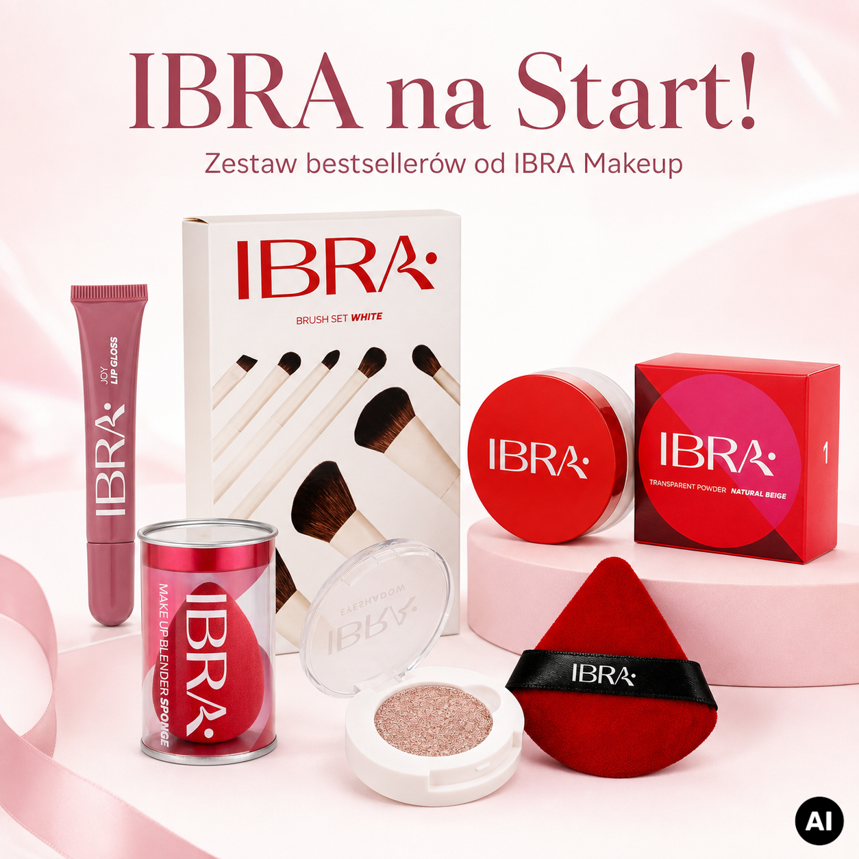 IBRA na Start! Zestaw bestsellerów od IBRA Makeup