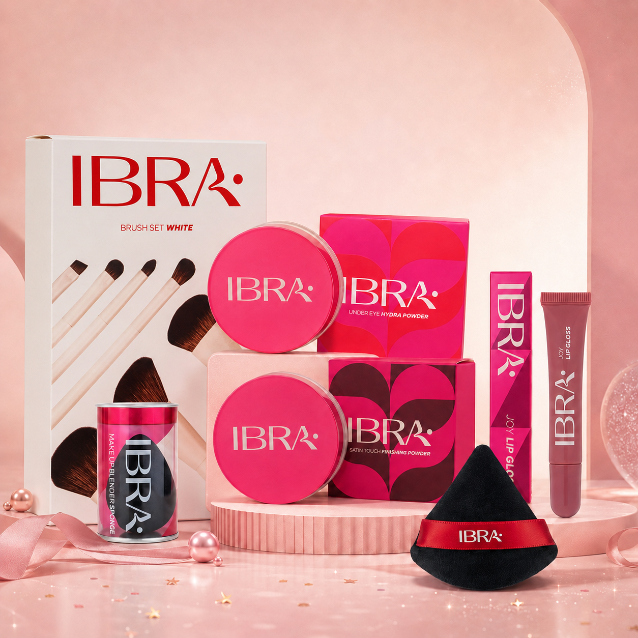 Zestaw urodzinowy "Soft Glam" IBRA Makeup