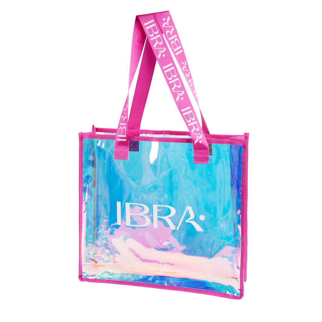 Pinke IBRA Makeup Werbetasche